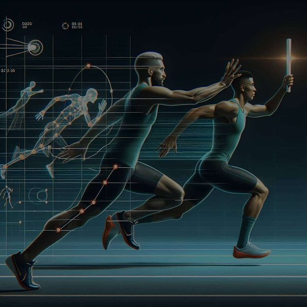 Comment l'analyse vidéo peut-elle aider à améliorer la technique de relais en course de sprint?