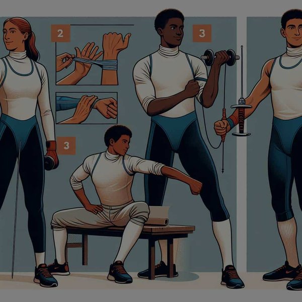 Quels exercices de renforcement du poignet sont indispensables pour les pratiquants d'escrime?