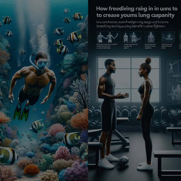 Comment l'entraînement en apnée est-il utilisé par les plongeurs pour augmenter leur capacité pulmonaire et peut-il bénéficier aux combattants?